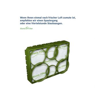 Bosch BSGL32115 Bionic Filter inkl. 50 Staubbeutel
