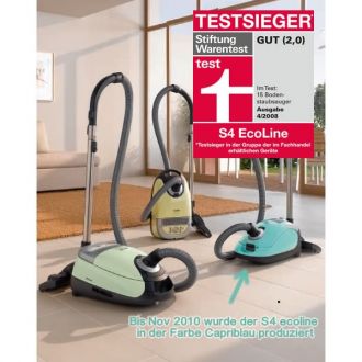 Miele Bodenstaubsauger S4 EcoLine blau - Testsieger 08