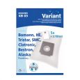 Variant Staubbeutel XB03 Microvlies + 2 Microfilter
