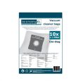 10 Staubsaugerbeutel f�r Hanseatic 825.100